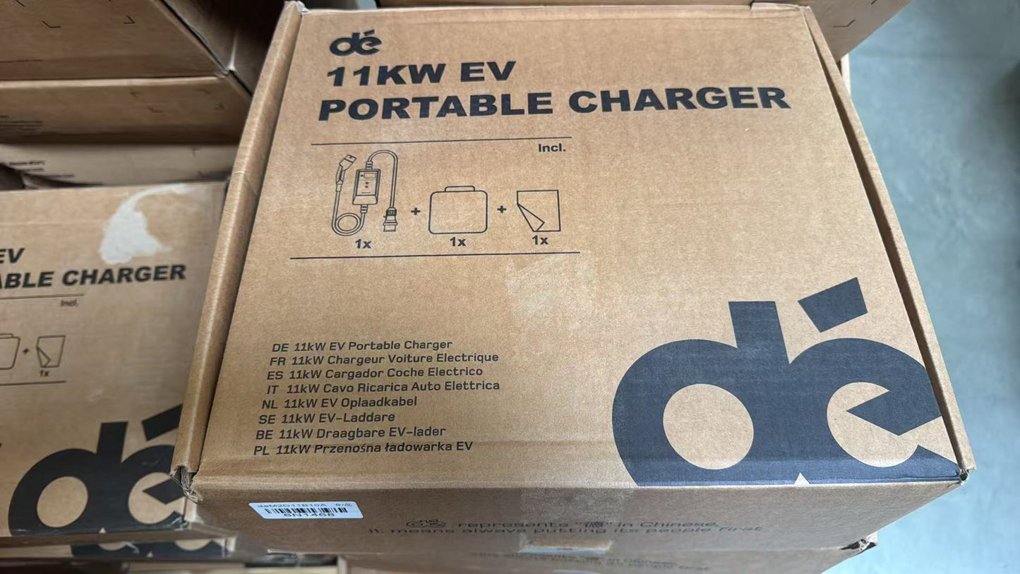 dé 11kW Mobile Ladestation - Gebraucht - 80 % neu