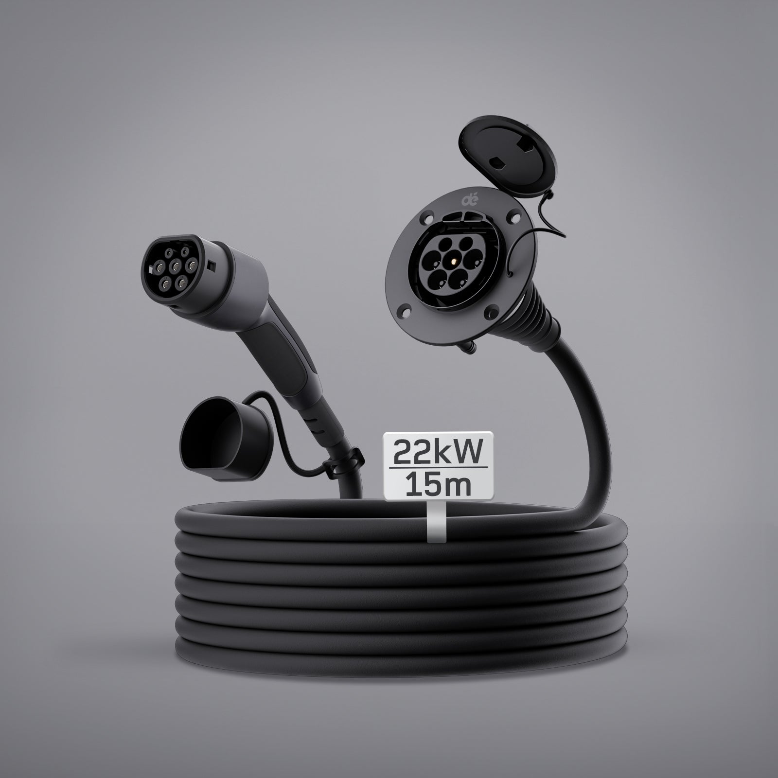 Typ 2 Verlängerungskabel 22kW DE_dé