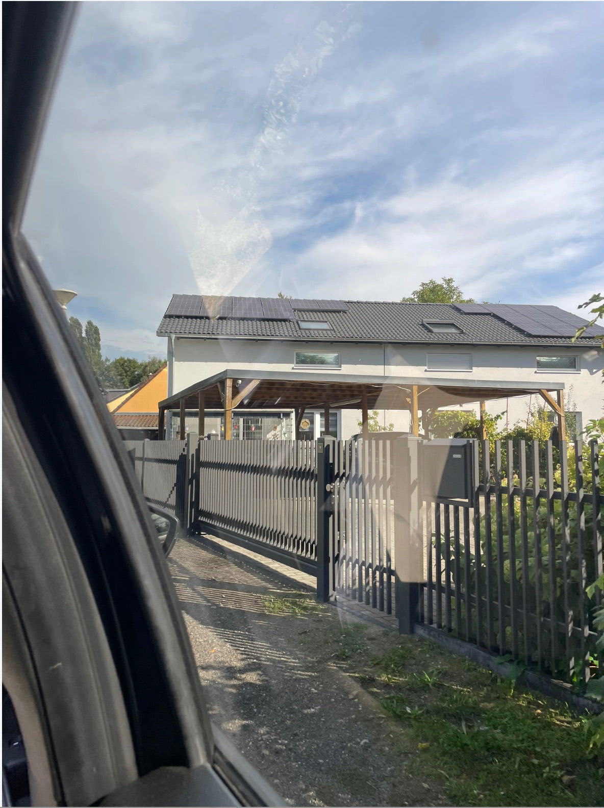 Marcels Haus in Deutschland mit Photovoltaikanlage